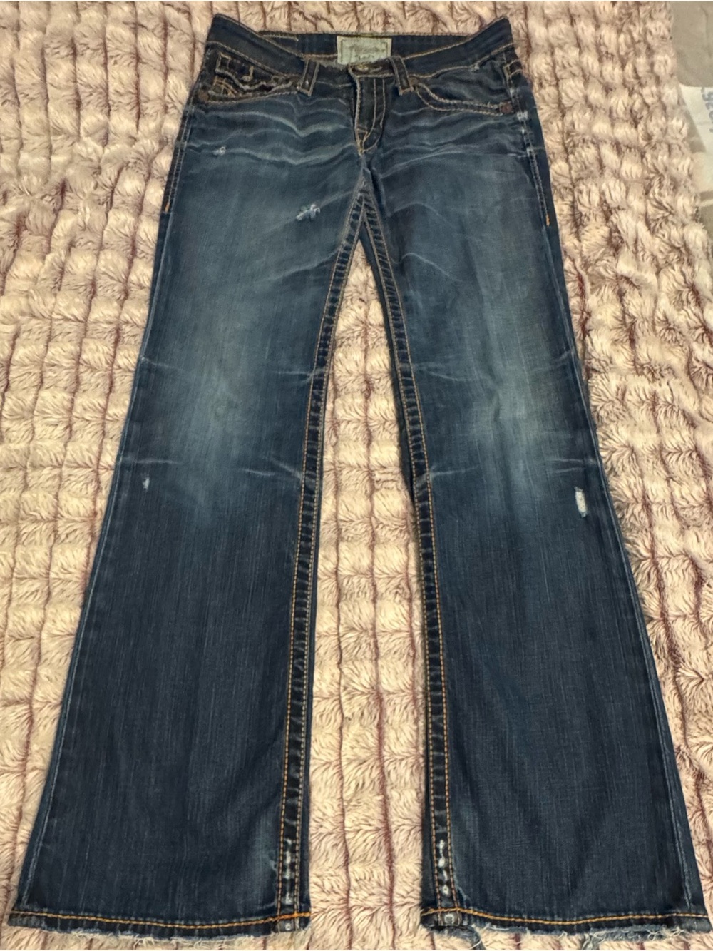 Big Star Dark Blue Flare Jeans